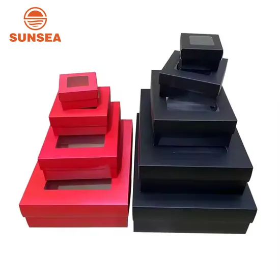 Customizable Recycled Paper Box with Two