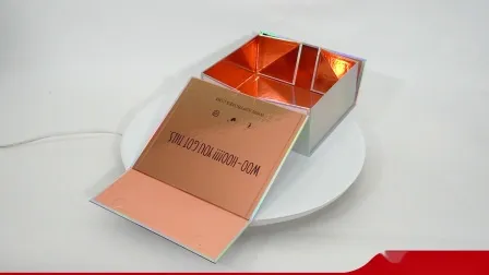 Custom China Wholesale Luxury Black Printed Customized Rigid Folding Foldable Cardboard Packing Paper Packaging Gift Box with Magnetic 