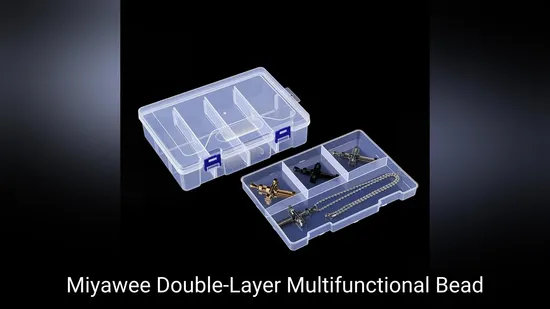 Elegant Jewelry Storage Box with Multiple Compartments for Organizing 