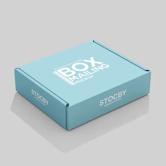 Luxury Matte Gift Mailer Packaging Cardboard Shipping Paper Box with Custom Logo 
