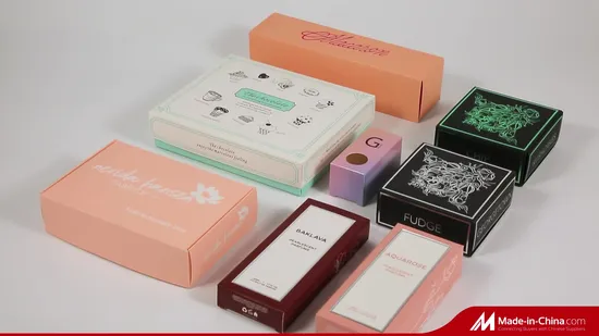 Custom Logo Printed Cardboard Chipboard Packaging Hexagon Gift Box 